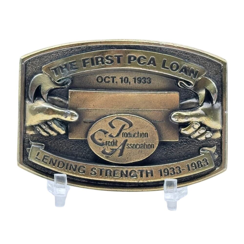 The Great American Buckle Co. The First PCA Loan October 10 1933 Agricultural